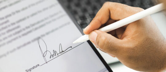 signature électronique